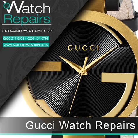 gucci watch repair service